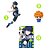 COMBO BLUE LOCK: Action Figure Isagi Yoichi - Bandai + Osuwari Figure (Mini) Vol.2 - Kunigame Rensuke - Bandai + Mangá Blue Lock Vol.1 - Panini - Novo e lacrado - Imagem 1