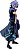 Naruto - Sasuke Uchiha - 20th Anniversary Costume - Bandai - PRONTA ENTREGA - Imagem 2