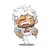 Funko Pop - One piece - Monkey D. Luffy Gear Five  - #1621 - Imagem 3