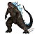 Godzilla x Kong: The New Empire - Godzilla - Monsters Roar Attack (Bandai Spirits) - PRONTA ENTREGA - Imagem 1
