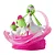 Pokemon - Ralts/ Kirlia/ Gardevoir - Light-Up Figure - PSYCHO CYBER (Pokémon Center) - RESERVA - Imagem 3