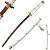Espada Katana Bambu (Habakiri Kozuki Oden) - One Píece - Roronoa Zoro - Cosplay Coleção - Imagem 1