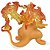 Pokémon - Charizard Gigantamax - Hyper Size Monster Collection - MonCollé (2019) - (Takara Tomy) - PRONTA ENTREGA - Imagem 5
