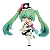 Blokees Hatsune Miku DaaLaMode Q Series - MIKU WITH YOU - PRONTA ENTREGA - Imagem 3