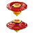 Pião de Batalha Infinity Nado - PlastIc Series - Vermelho - PRONTA ENTREGA - Imagem 3