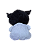 Pelúcia - Sanrio - Kuromi - 18cm - Pronta Entrega - Imagem 2