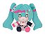 Pelúcia - Hatsune Miku - Huggy Doll - Racing Ver. 2025 (Good Smile Company) - Pronta Entrega - Imagem 1