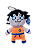 Pelúcia Dragon Ball - Goku 21cm - Pronta Entrega - Imagem 1