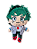 Pelúcia - My Hero Academia - Izuku Midoriya 20cm - Pronta Entrega - Imagem 1