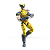Marvel Deadpool & Wolverine Champion Class Wolverine Model Kits - Blokees - PRONTA ENTREGA - Imagem 3