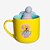 Caneca com Infusor Bob Esponja - Zonacriativa - Pronta Entrega - Imagem 1