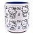 Caneca Grafite 500ml Hello Kitty - Zonacriativa - Pronta Entrega - Imagem 3