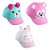 Boné Infantil Lúdico Feminino Pimpolho Rosa Ratinha com Orelhinhas 3D - Imagem 6
