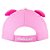 Boné Infantil Lúdico Feminino Pimpolho Rosa Ratinha com Orelhinhas 3D - Imagem 7