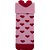 KIT MEIA LUDICA INFANTIL 00-15 FEM PIMPOLHO CORAL CORACOES/ROSA LACO - Imagem 2