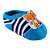 MEIA SAPATILHA APLIQUE 16-20 MASCULINA PIMPOLHO AZUL/RAPOSA - Imagem 1