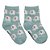 KIT 3 PARES DE MEIAS ESTAMPADA TAM 26-30 MASCULINA PIMPOLHO VERDE, BEGE E CINZA ELEFANTE - Imagem 1