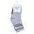 KIT 3 PARES DE MEIAS TAM 31-34 MASCULINO PIMPOLHO AZUL/BRANCO/AZUL JACARÉ - Imagem 4
