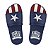 SLIDE CHINELO MARVEL HERO SQUAD AZUL/BRANCO CAPITÃO AMÉRICA - Imagem 1