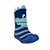 MEIA COM SOLA COMFORT LUDICA AZUL JACARE MASCULINA PIMPOLHO - Imagem 1