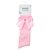 MEIA 3/4 LISA COM LACO 16-20 FEMININA PIMPOLHO ROSA - Imagem 2