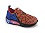 Tênis Bibi Space Wave Homem Aranha Azul e Vermelho com Luzinhas de Led #progressivo - Imagem 1