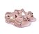 Sandália Feminina Infantil Rose com Laço e Strass - Imagem 1
