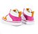 Tênis Mini Dominik Laranja Branco e Pink Diversão #progressivo - Imagem 4