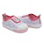 Tênis Slip On Pimpolho Comfort Cinza e Rosa com Estrelinhas - Imagem 1