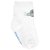 Kit com 3 pares de meias tam 21 ao 25 masculinas Pimpolho Planeta Azul e Branco - Imagem 1