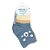 Kit com 3 pares de meias tam 21 ao 25 masculinas Pimpolho Urso Azul e Bege - Imagem 4