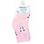 Kit com 3 pares de meias tam 21 ao 25 femininas Pimpolho Vaca Rosa e Branca - Imagem 4