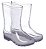 Galocha Bota World Colors Transparente - Imagem 1