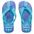 Sandália Praiana Chinelo Pimpolho Masculino Azul Folhagens - Imagem 2