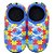 Sapatilhas de Neoprene CREP Coração Azul TEA - Imagem 1