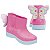 Galocha World Colors Borboleta Rosa Pink - Imagem 1