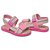 Sandália Pimpolho Rosa e Candy Colors Ajuste e Fechamento com Velcro - Imagem 2