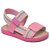 Sandália Pimpolho Rosa e Candy Colors Ajuste e Fechamento com Velcro - Imagem 1
