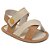 Sandália Baby Pimpolho Masculina Bege e Caramelo - Imagem 1