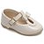 Sapatilha Helena Pimpolho Off White Verniza com Fivela - Imagem 1