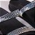 Sandalia Papete World Colors Preto com Strass - Imagem 3