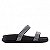 Sandalia Papete World Colors Preto com Strass - Imagem 1