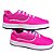 Tênis Casual Feminino Gibizinho Pink e Branco Com Cadarço - Imagem 4