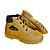 Bota Coturno Gibizinho Masculino Mostarda e Preto Cadarço - Imagem 3