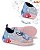 Tênis Space Bibi Azul e Rosa Neoprene Stitch  com Led - Imagem 1