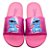 Chinelo Slide Disney Stitch Feminino Rosa Perolado com Glitter - Imagem 1