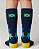 Meia 3/4 Copa do Mundo Brasil Marinho Estrelas Verde Azul Amarela Bandeira Brasil - Imagem 2
