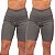 Kit 02 Bermudas Fitness Feminina Academia Ciclista Leg - Imagem 7