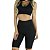 Kit 02 Bermudas Fitness Feminina Academia Ciclista Leg - Imagem 7