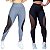 Kit 02 Calça Arrastão Legging Rede Academia Fitness Suplex - Imagem 1